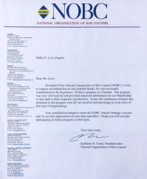 NOBC Letter